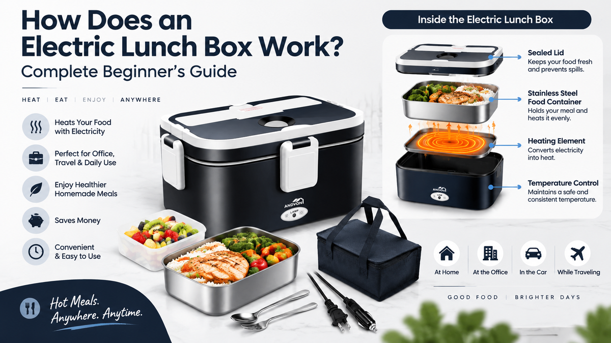 How Does an Electric Lunch Box Work? Complete Beginner's Guide