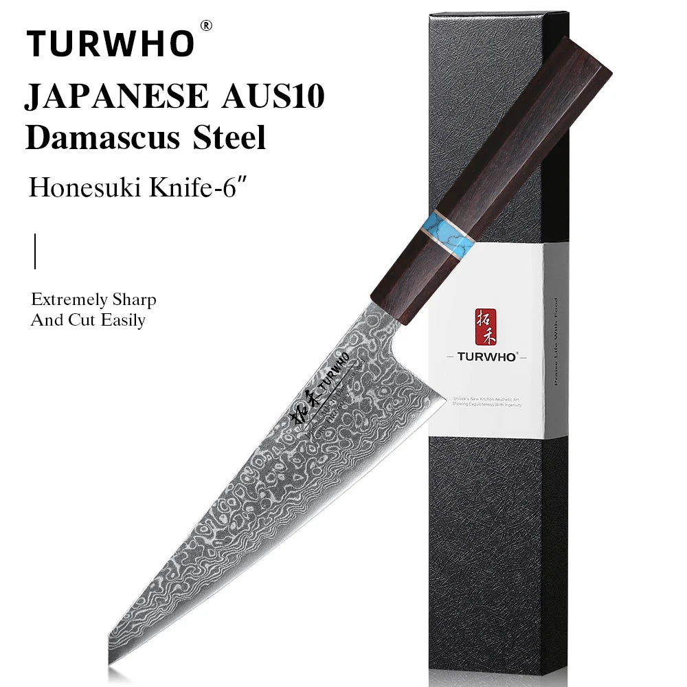 1PC-7PCS Professional Kitchen Knives Set Utility Santoku Bread Fruit Japanese Handmade 67 Layer Damascus Steel Chef Knife