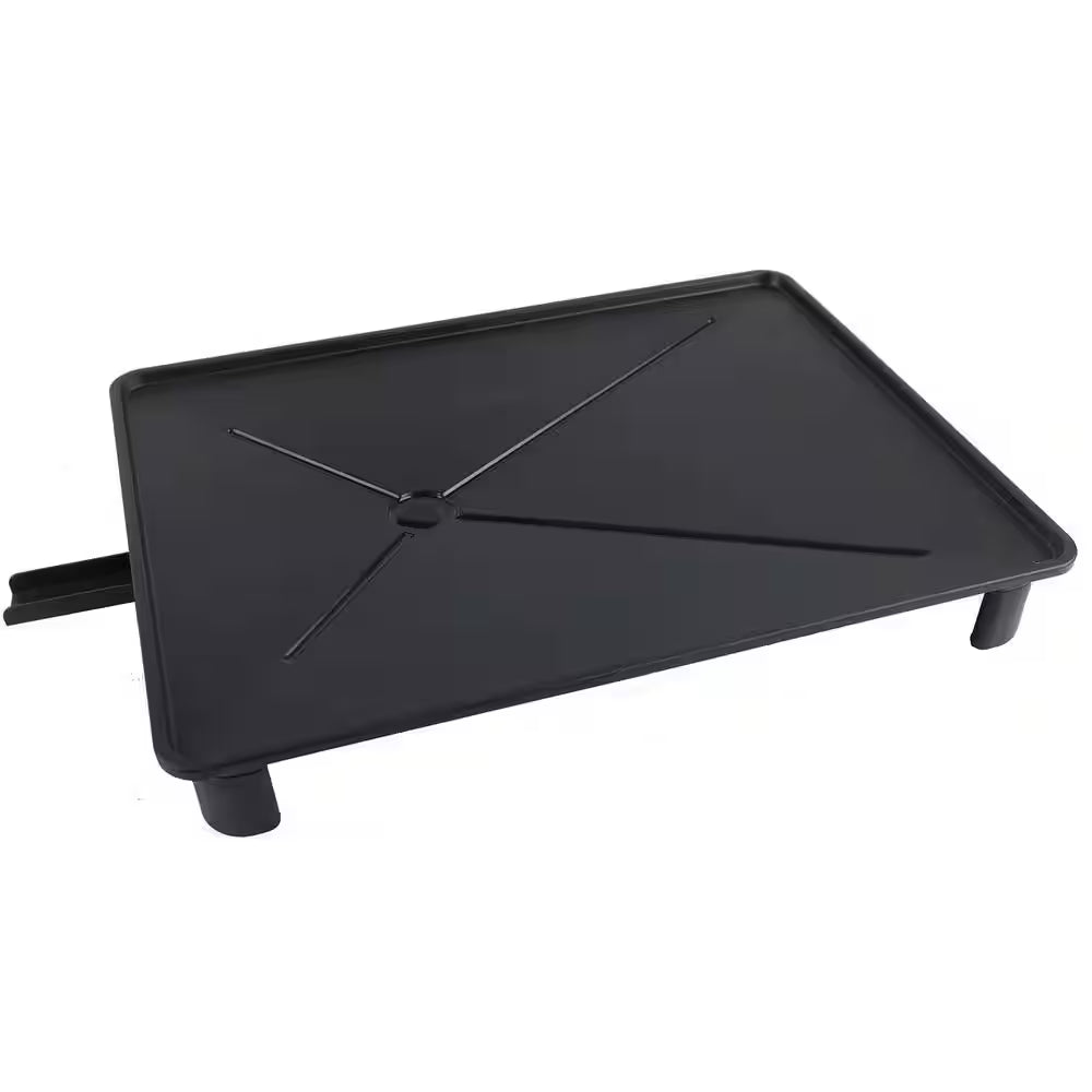 Compact Matte Black Kitchen Dish Rack with Drainboard Dish Rack, Cutlery Holder and Drip Tray