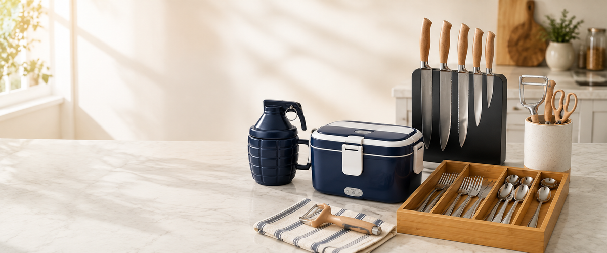 Refresh Your Kitchen <br> with Practical Everyday Products